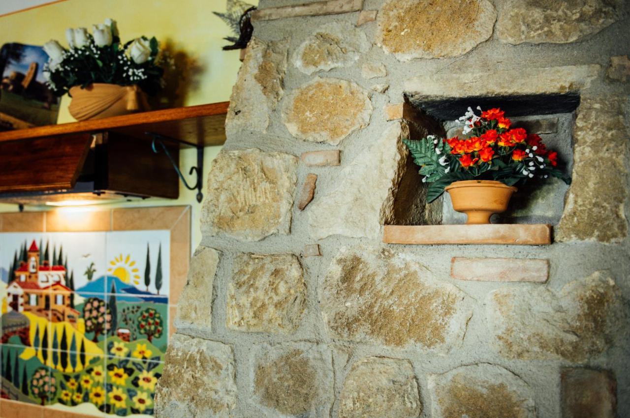 Agriturismo Palazzo Conti A ปีเอนซา ภายนอก รูปภาพ