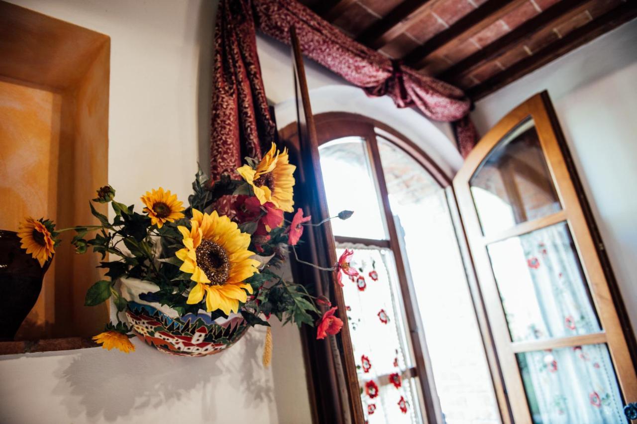 Agriturismo Palazzo Conti A ปีเอนซา ภายนอก รูปภาพ