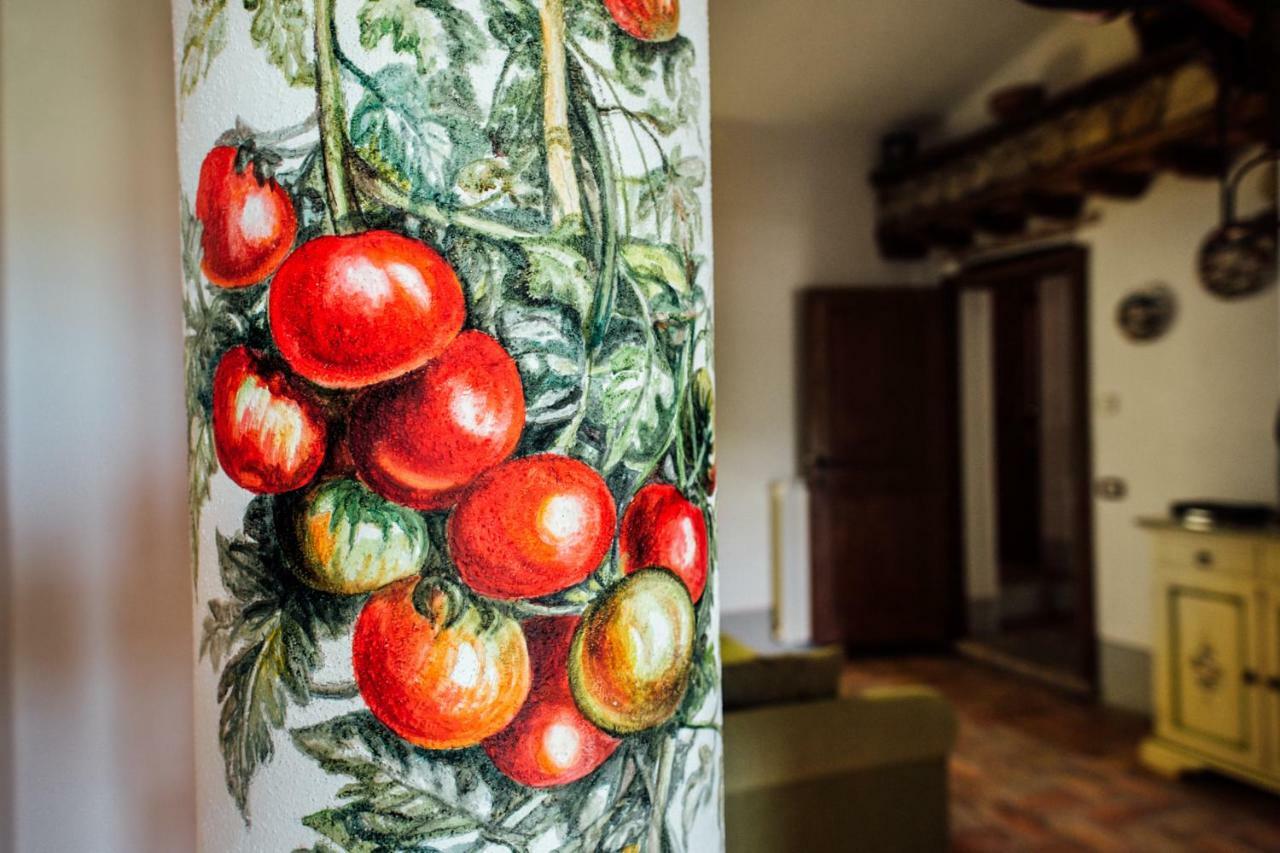 Agriturismo Palazzo Conti A ปีเอนซา ภายนอก รูปภาพ