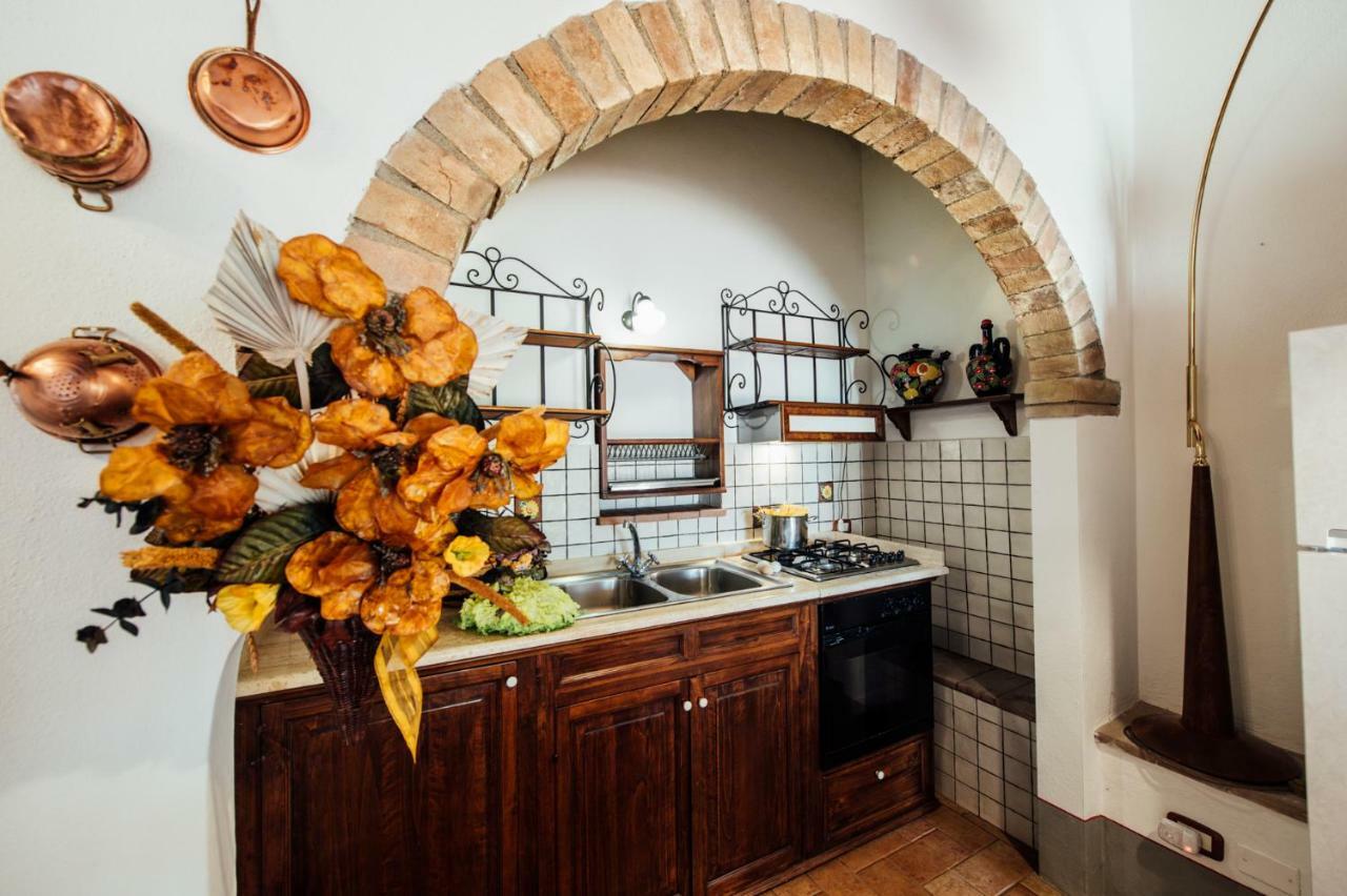 Agriturismo Palazzo Conti A ปีเอนซา ภายนอก รูปภาพ