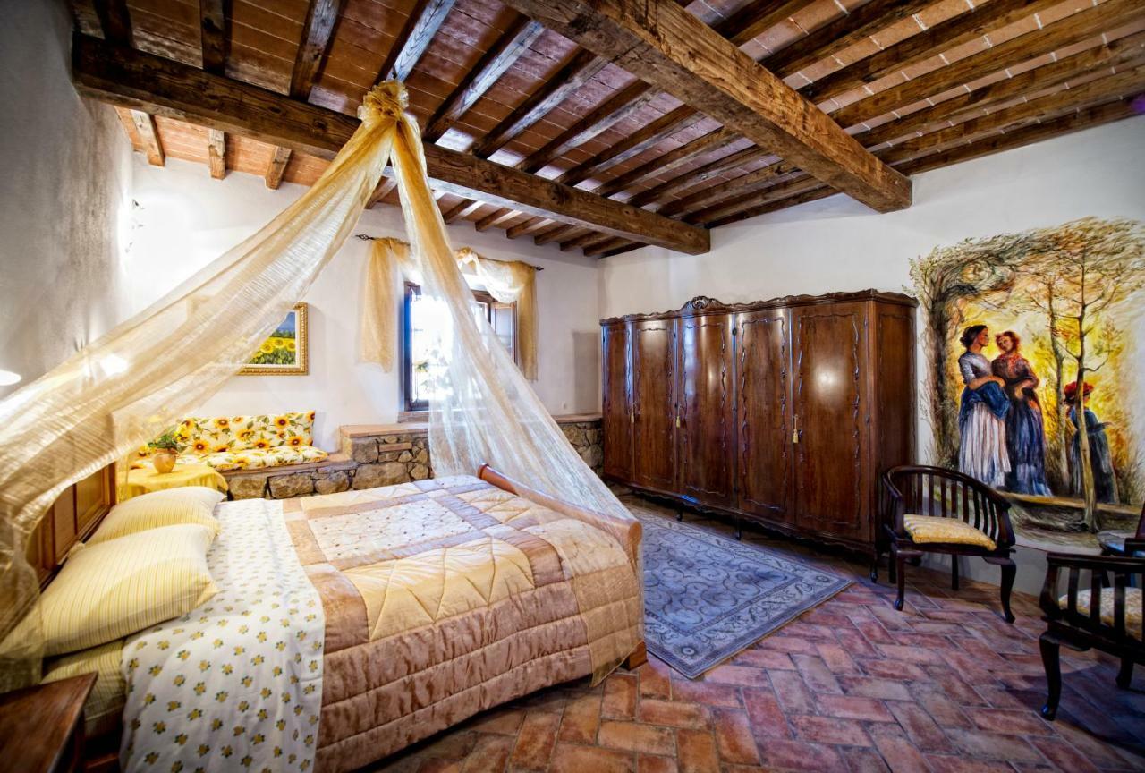 Agriturismo Palazzo Conti A ปีเอนซา ภายนอก รูปภาพ