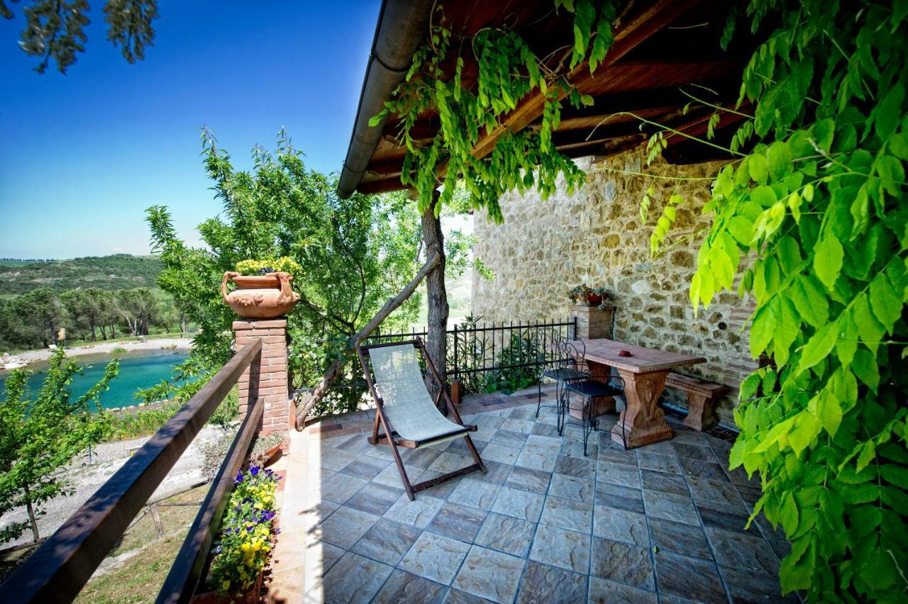 Agriturismo Palazzo Conti A ปีเอนซา ภายนอก รูปภาพ