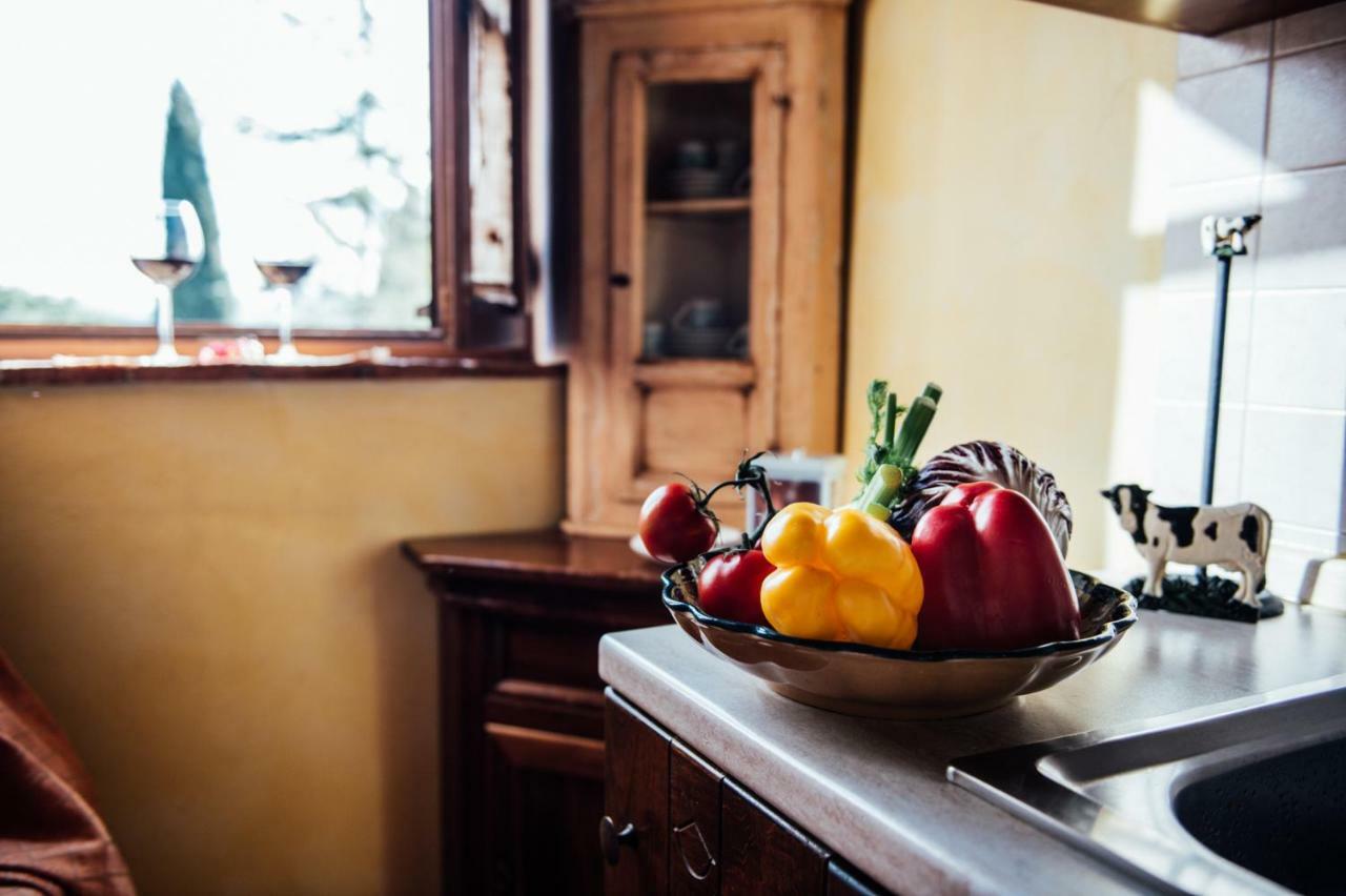 Agriturismo Palazzo Conti A ปีเอนซา ภายนอก รูปภาพ